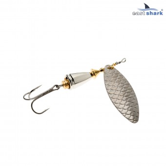 3002 Блесна вращающаяся ES Long Chip Accoustic №1 45mm 6g #010