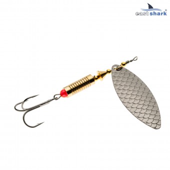 3001 Блесна вращающаяся ES Long Chip Classic №0 35mm 4g #010