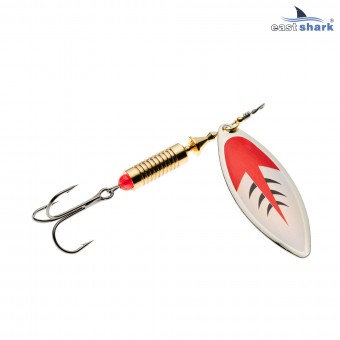 3001 Блесна вращающаяся ES Long Chip Classic №0 35mm 4g #027