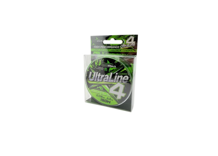 Шнур EastShark Ultra Line X4 150м 0,04мм зеленый
