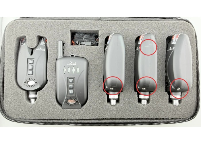 Набор сигнализаторов  с пейджером EastShark TLI-14 mini (4+1)(УЦЕНЕННЫЙ ТОВАР)
