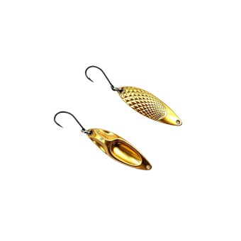 Блесна колеблющаяся EastShark Stream Dancer 2,5 г Gold (уп. 2 шт)
