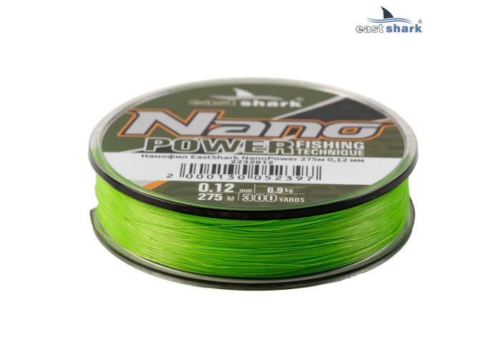 Нанофил EastShark NANOPower 0,15мм 275м