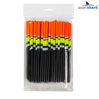 Поплавок-трубка черный длинный (уп.100шт.) 18 см