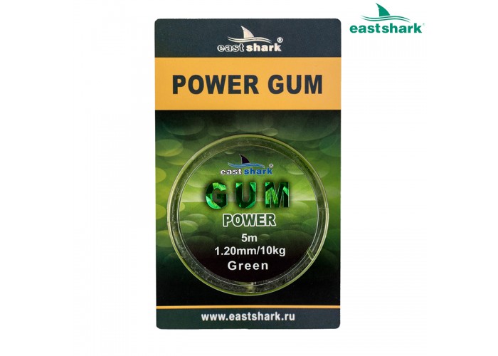 Фидергам POWER GUM green 5 м 1.2 мм