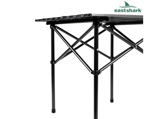 Стол складной алюминиевый ES  94*56*49 см 