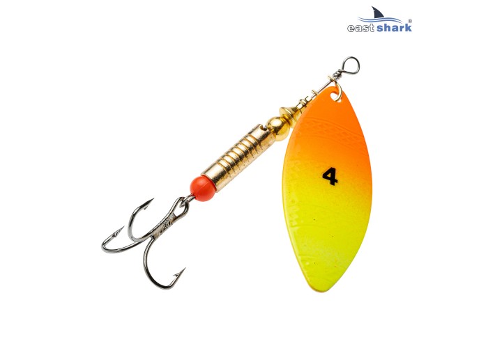 Блесна вращающаяся (уп./5шт.) EastShark Longer размер-4 (11,5 грамм) col.#644