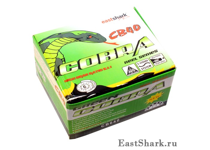 Катушка Cobra Green 6п