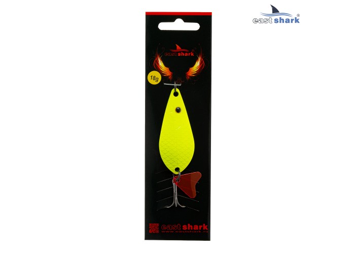 Блесна колеблющаяся (уп./5шт.) EastShark Atomic 18 грамм col.#053