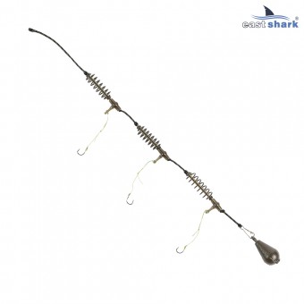 Монтаж EastShark На карася 3 кормушки 30г