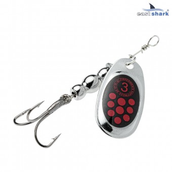 Блесна вращающаяся (уп./5шт.) EastShark Screw размер-3 col.#725