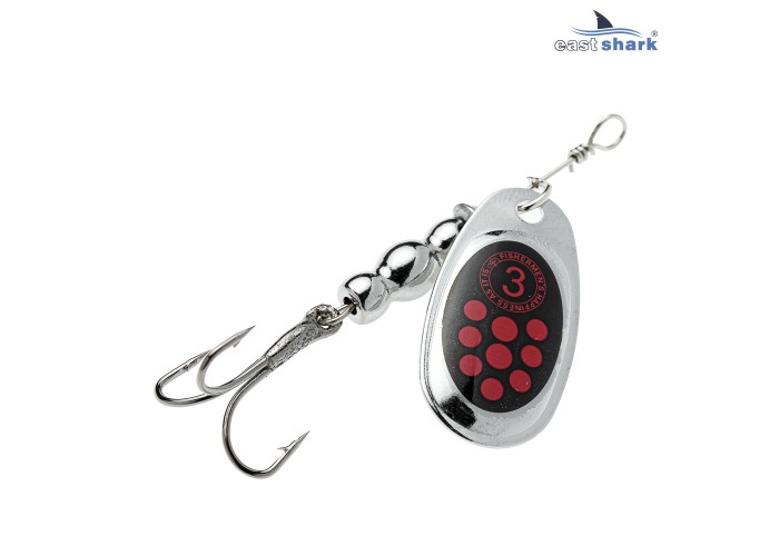 Блесна вращающаяся (уп./5шт.) EastShark Screw размер-3 col.#725
