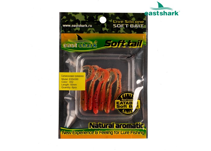 Силиконовая приманка ES54390 50 мм (6 шт/уп) color: 052
