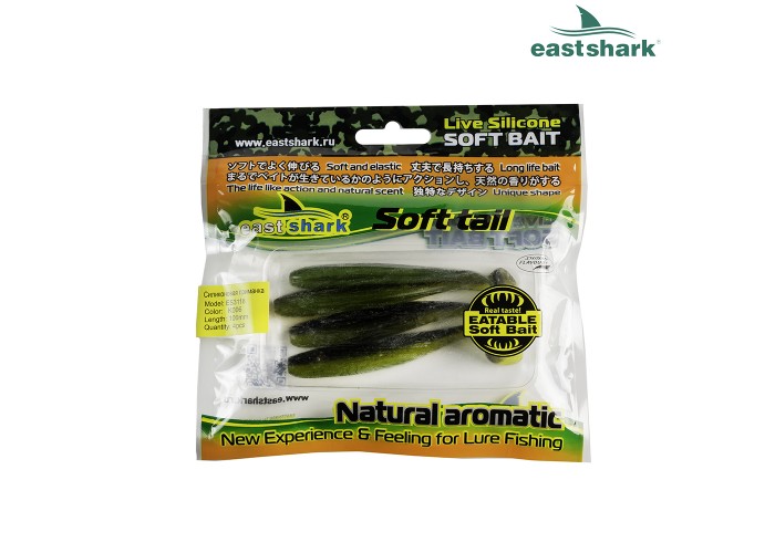 Силиконовая приманка ES3118 100 мм (4 шт/уп) color: K006