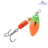 Блесна вращающаяся (уп./5шт.) EastShark Longer размер-1 (5 грамм) col.#658