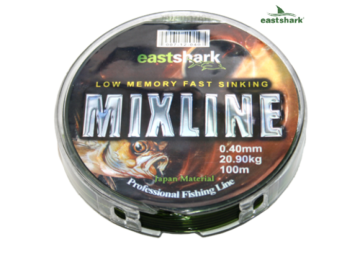 Леска MIXLINE 0,40 100 м чёрно-зелёная