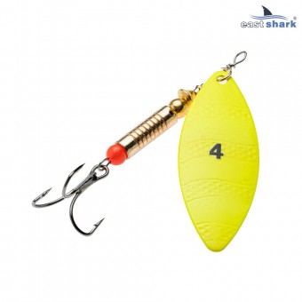 Блесна вращающаяся (уп./5шт.) EastShark Longer размер-4 (11,5 грамм) col.#653