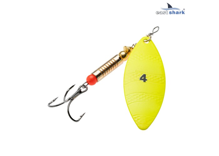 Блесна вращающаяся (уп./5шт.) EastShark Longer размер-4 (11,5 грамм) col.#653