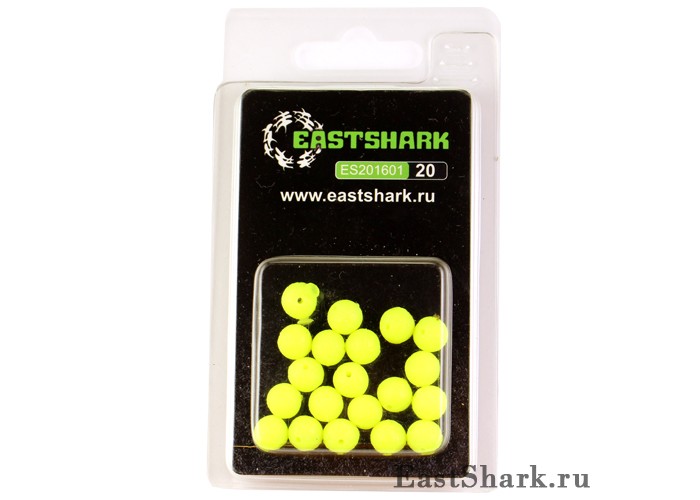 Силиконовая бусина зеленая d8 ES20160801 (201601)