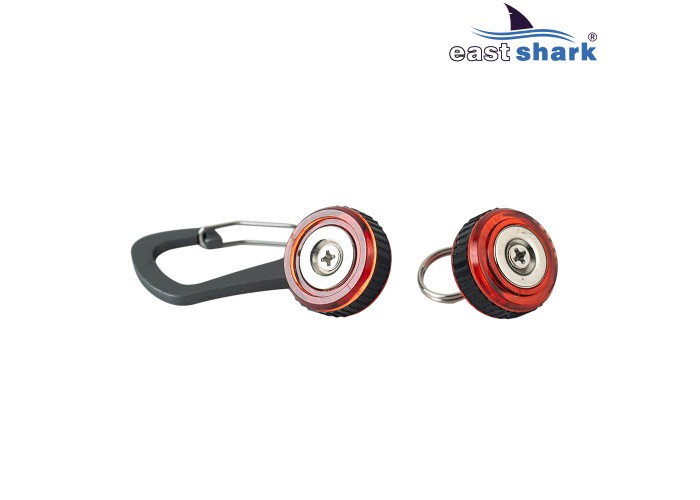 Поясной карабин EastShark (магнитный) MB-CLGK-02 красный