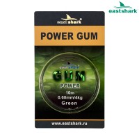 Фидергам POWER GUM green 10 м 0,6 мм