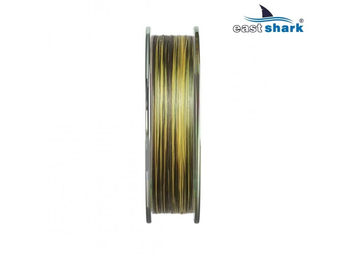 Шнур EastShark Saxon PE X8 150м 0,12 мм #0,6 3color