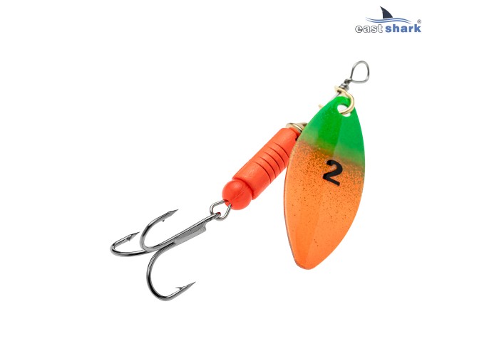 Блесна вращающаяся (уп./5шт.) EastShark Longer размер-2 (7 грамм) col.#658