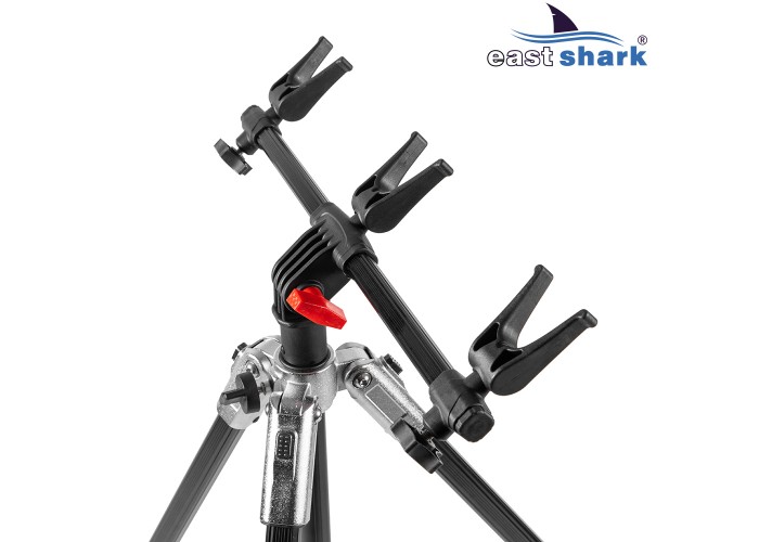 Подставка тренога на 3 удилища со стаканами EastShark SCM-182