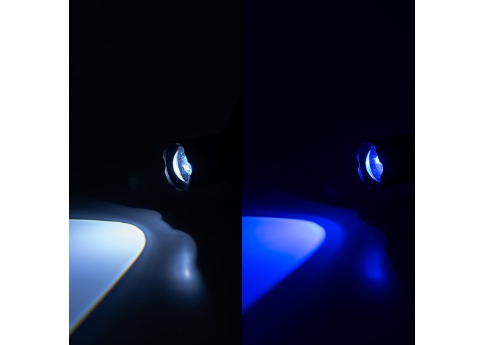 Фонарь налобный EastShark FA-340 синий свет