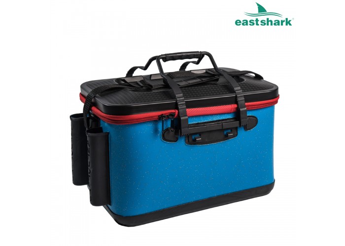 Ящик рыболовный с держателями удилищ размер М (цвет в ассортименте)