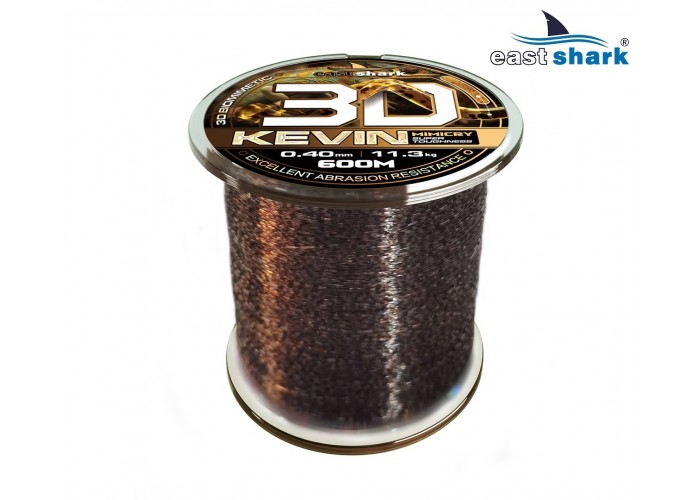 Леска EastShark KEVIN MIMICRY 3D 600м 0,40 мм