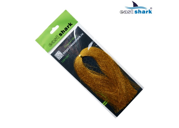 Люрекс EastShark большая упаковка золотой