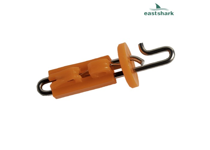 Клипса для дальнего заброса (Splash down solo bait clips) цвет оранжевый