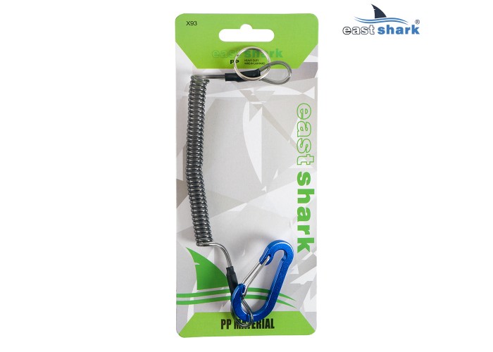 Поясной карабин EastShark X 93 синий