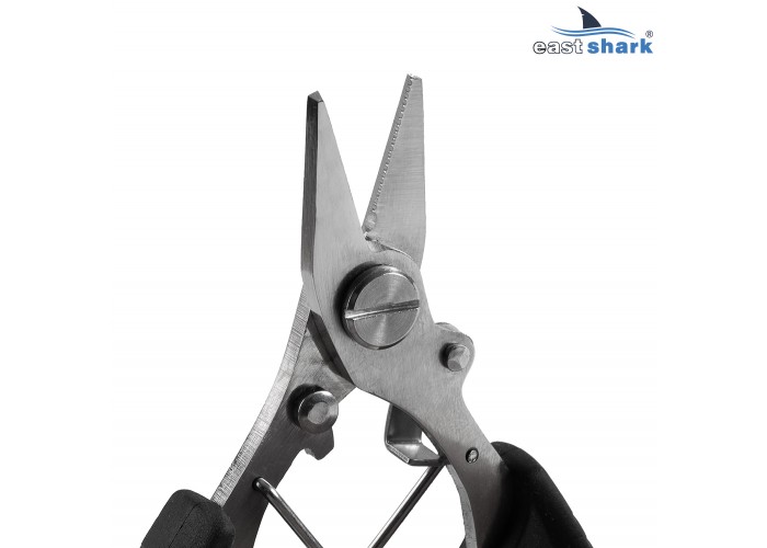 Ножницы рыболовные EastShark XP 413 черные