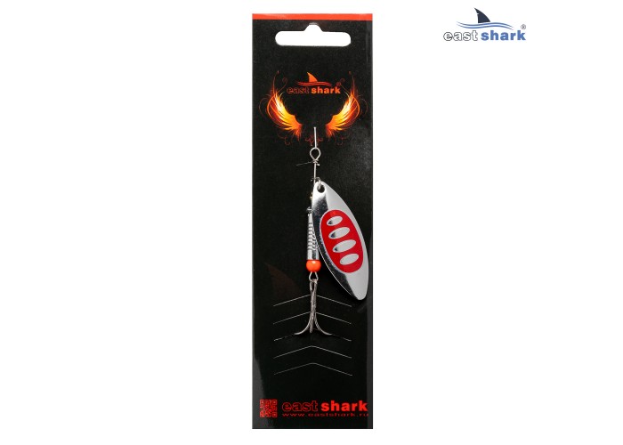 Блесна вращающаяся (уп./5шт.) EastShark Longer размер-3 col.#612