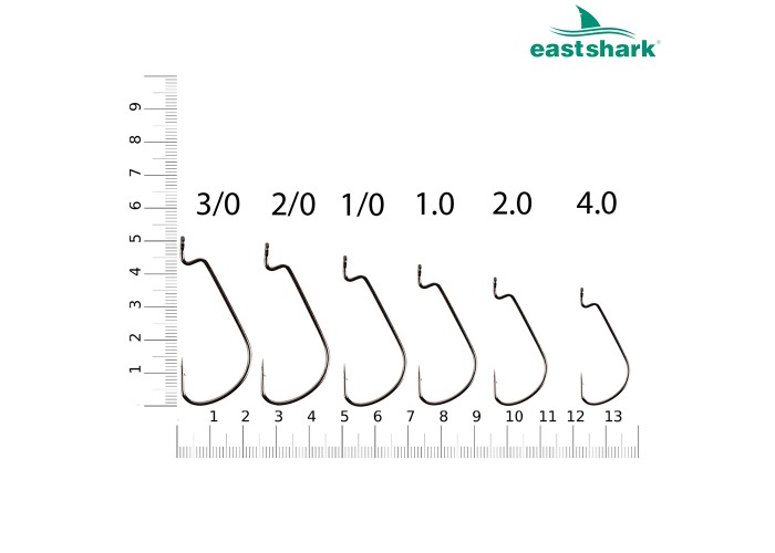 Крючки офсетные 5163  № 3/0