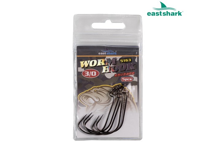 Крючки офсетные 5163  № 3/0