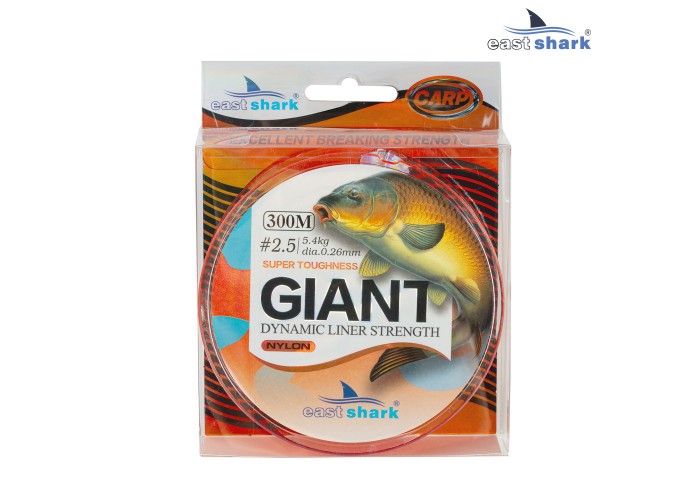 Леска 300м EastShark GIANT NYLON 0,26 мм