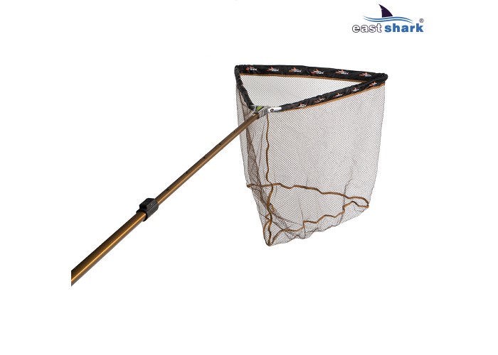 Подсак треугольный нить 70*70 ручка 2.4 м