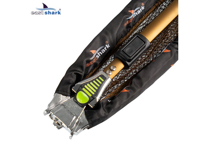 Подсак треугольный нить 70*70 ручка 2.4 м