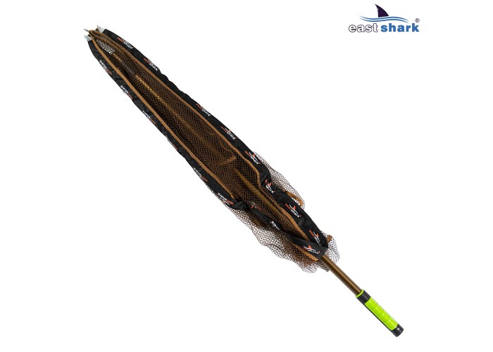 Подсак треугольный нить 70*70 ручка 2.4 м