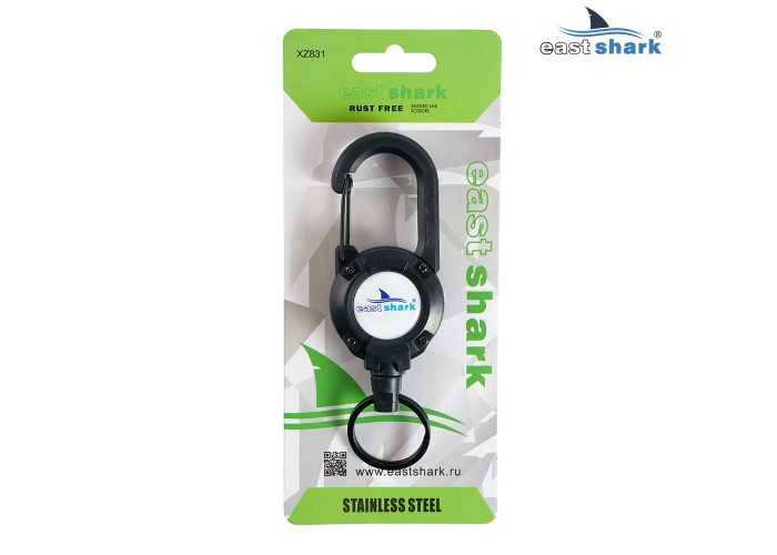 Поясной карабин-держатель EastShark (ретривер) XZ 831 черный