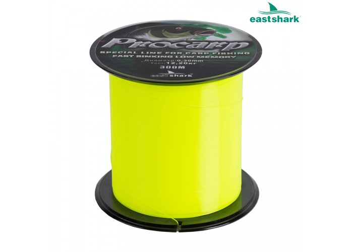 Леска PROCARP желтая 300 м 0,28  (Уцененный товар, без скидок и возврата)