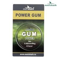 Фидергам POWER GUM clear 10 м 0.6 мм