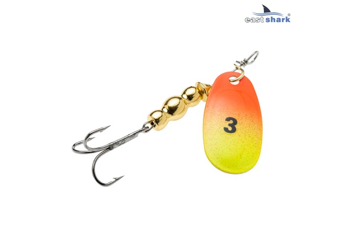 Блесна вращающаяся (уп./5шт.) EastShark Screw размер-3 (6 грамм) col.#735