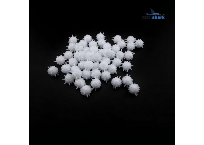 Плавающая силиконовая насадка 12 мм ваниль (уп./10 шт)