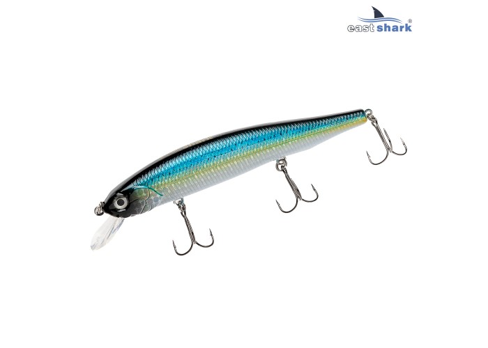Воблер EastShark Hunt 12.5см. 18г. 0-1m Floating col.#006