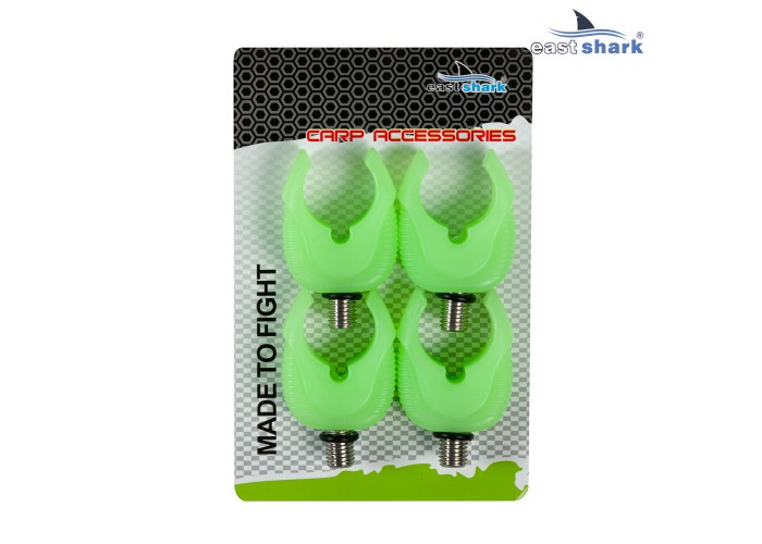 Держатель задний светонакопительный EastShark ES-04-2 U зеленый (уп.4шт)