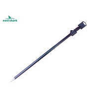 Подставка под сигнализатор с буром и зажимом 1,5 м "толстая"